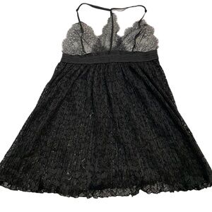 Victoria’s Secret Black Baby Doll Intimate Gown